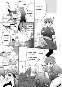 [Panda 4gou (Shimaki Yousuke)] Leon ga Uke na Hon (Quiz Magic Academy) [English] [Leafkun] [Digital]