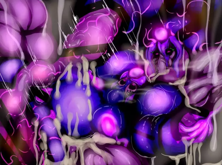 Futanari Transforming Battle Princesses Under Monstrous Modification