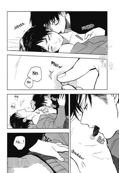 (C85) [Tokinokouji (Omatsu)] Hachiware to Levi-san [Yoru] | The Black and White Cat and Levi-san [Night] (Shingeki no Kyojin) [English] [Key and Cravat]