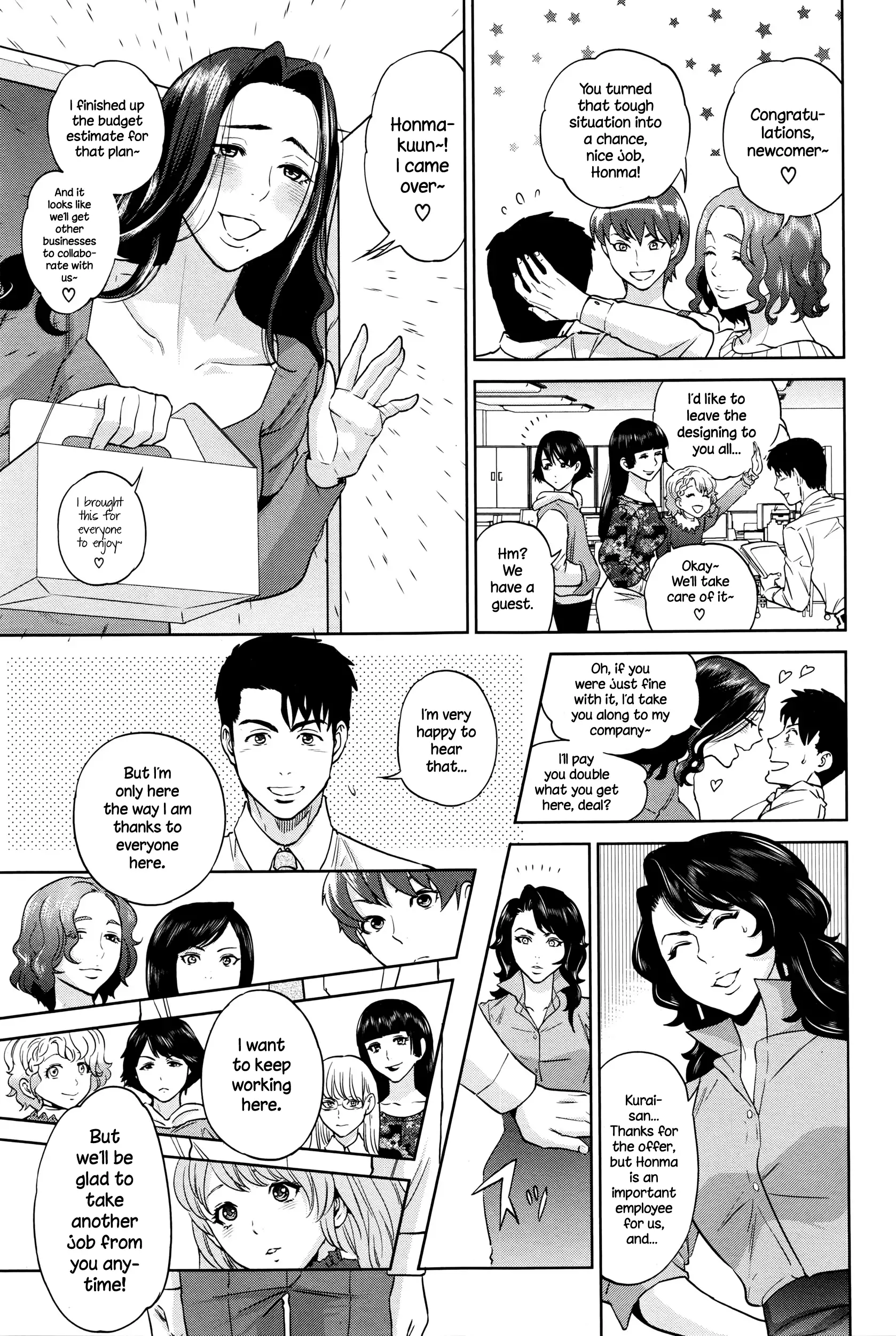 Office Love Scramble Ch. 1-5