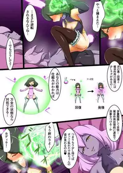 ウチの子がえっちな敵と戦って敗北する話