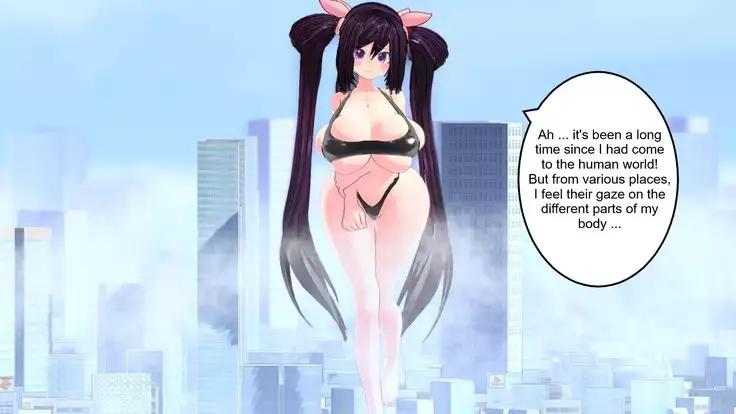 Ariane Giantess stroll