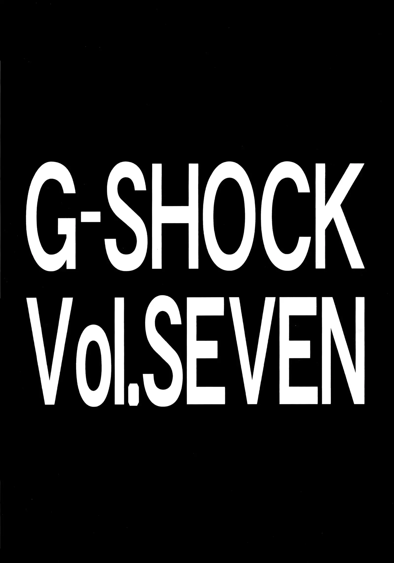 G-SHOCK Vol. 7