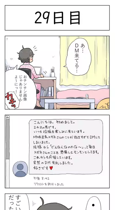 〇日後に愛犬とセックスする地味巨乳メガネちゃん