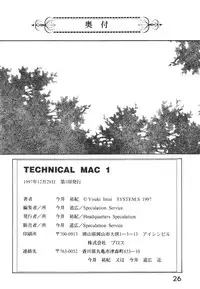 [SYSTEM SPECULATION] Technical Mac 1 Koutetsu No Girl Friend (Evangelion)
