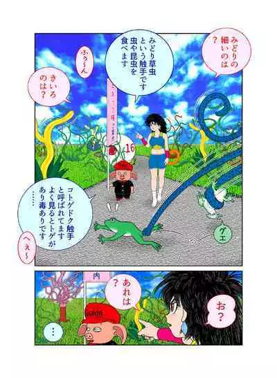 [riffle shuffle]Sawarite no Kuni Shippo no tsuita Sentoushuzoku (mesu) (Dragon Ball)