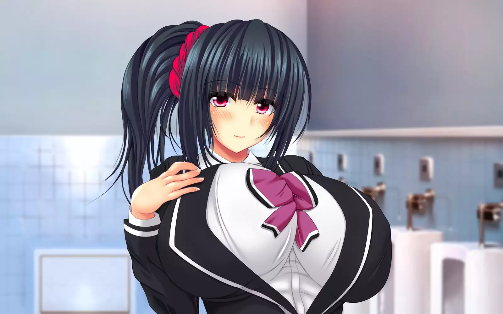 Gibo Shimai Triple Don - Kyonyuu Oomori Tanetsuke Mashimashi