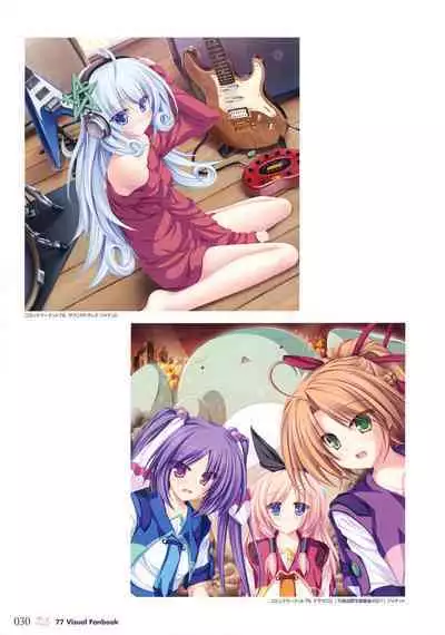 77 (Sevens) ~and, two stars meet again~ Visual Fanbook