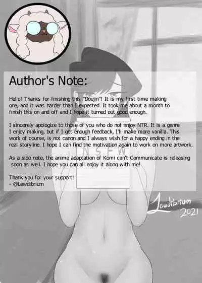[Lewdibrium] Komi Can't Cummunicate
