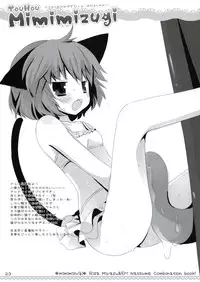 (Mimiket 20) [D.N.A.Lab., ICHIGOSIZE (Miyasu Risa, Natsume Eri)] Touhou Mimimizugi (Touhou Project)