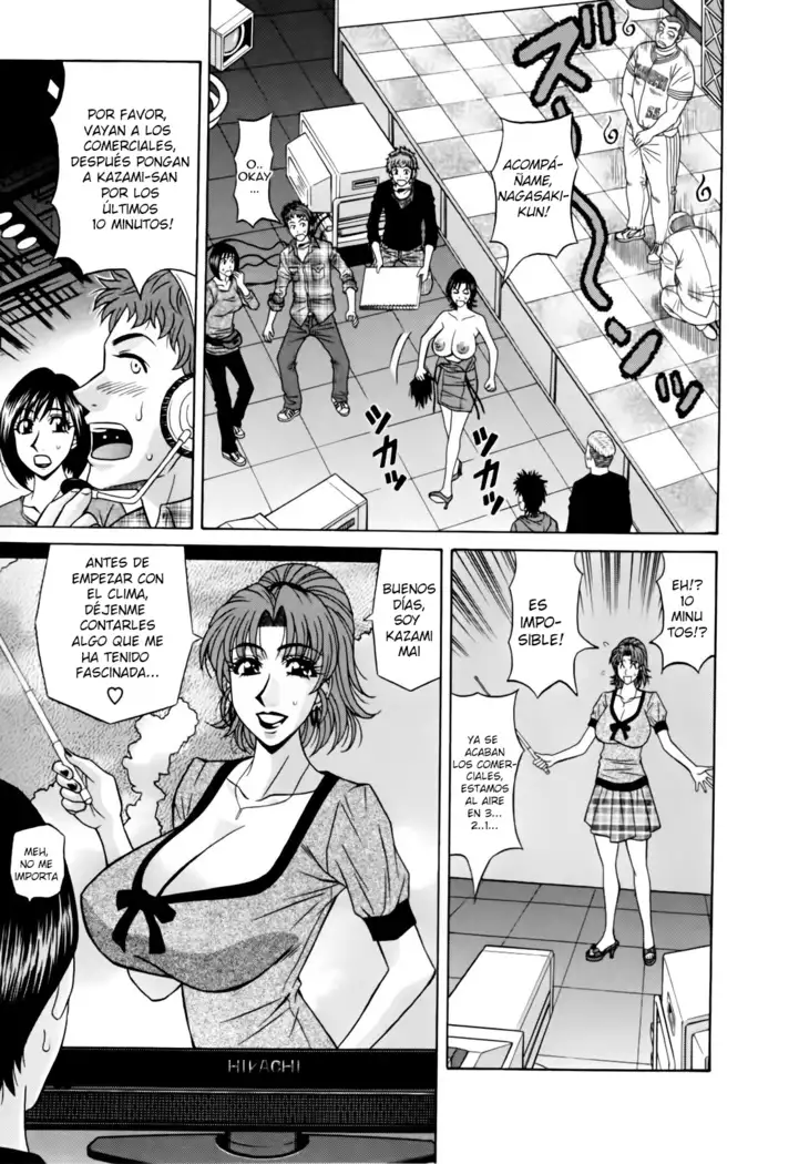 Hitoduma Bakunyuu Announcer Yuriko-san Ch.1-5