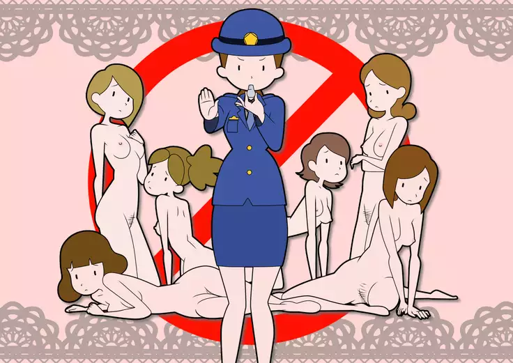 Bouhan Pamphlet-fuu CG Shuu | 犯罪防治手冊風CG集