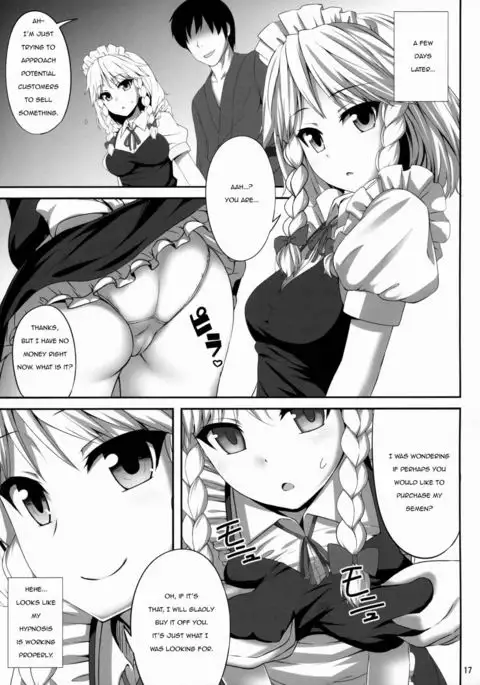 Izayoi Sakuya Saiminbon | Sakuya Hypnosis Doujin