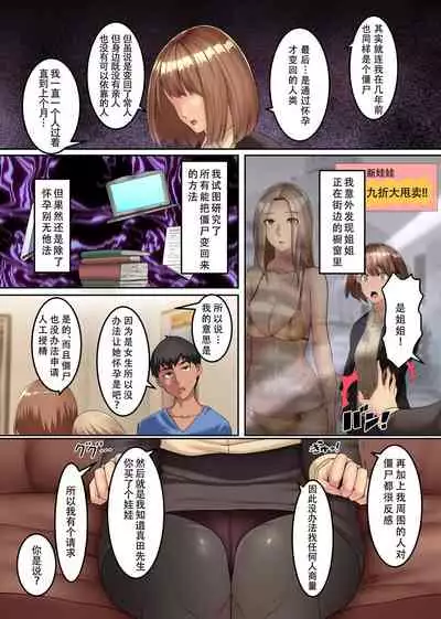 Zombie Harem!? Virus Kansen Shita Muteikou na Bijo-tachi to Haramase Harem