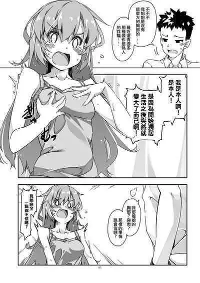 Anekibun no Oppai Seichou Kakunin