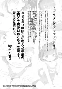 (C90) [Himitsukessya Usagi (Dancyo)] CUSTOMLOVECATs 3rd