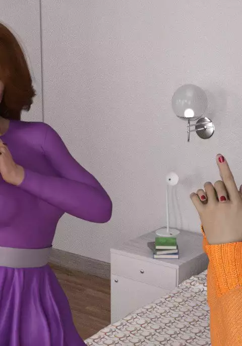 Mystery Solver Fan Art Lesbian Image Set