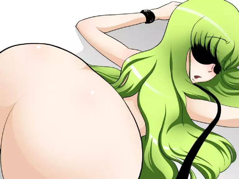 I found a green-haired girl so I put her in restraint.