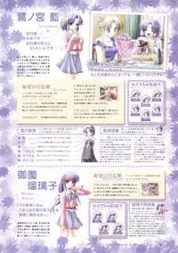 Canvas Sepia iro no motif Visual Fan Book