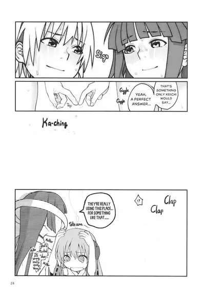 Boku ga!'`Watashi ga!'`Ichiban eroinodesu!'`Desu wa!' | "I am The..." "I'm The..." "Lewdest!" "Right!?" "Am I Not!?"