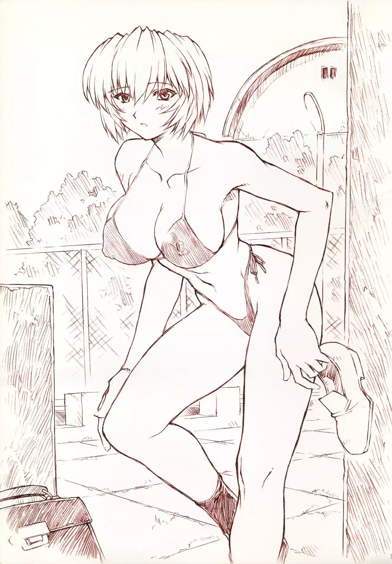 Ayanami 2 Hokenshitsu Hen