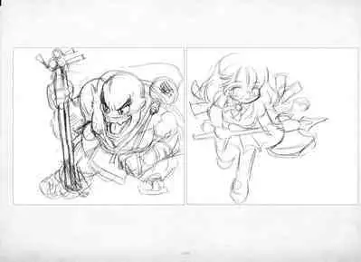 ALICESOFT ORION SCRIBBLES with CROQUIS ULTIMATE EDITION VOL.2 織音計画特別版 ラフ画集