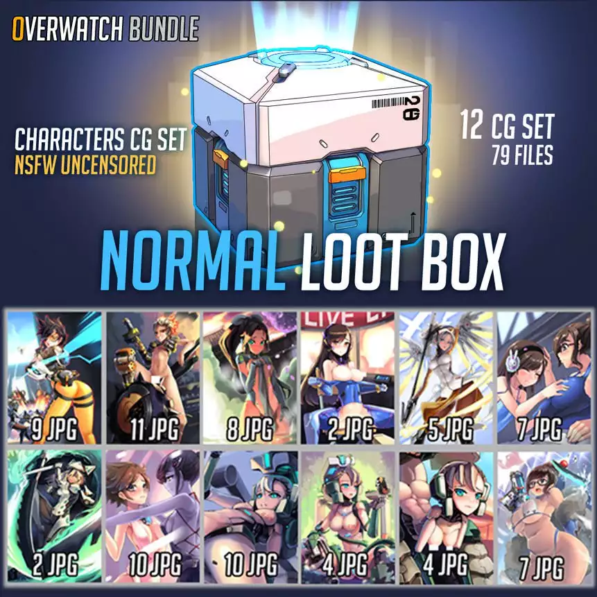 Overwatch R-18 Loot Box