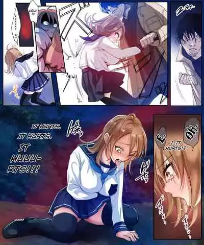 The Story of How a TS Girl That Won’t Be Able to Go Back to Being a Man if Fucked Is Assaulted by a Rapist and Desperately Flirts With Him in Order to Protect Her Virg...