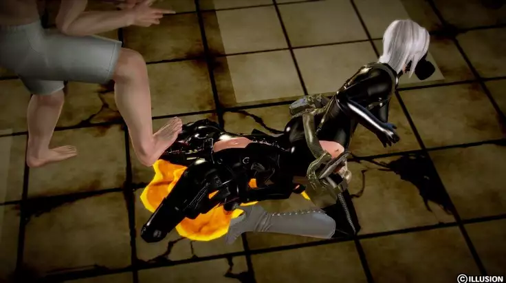 Female Spy Force Fight