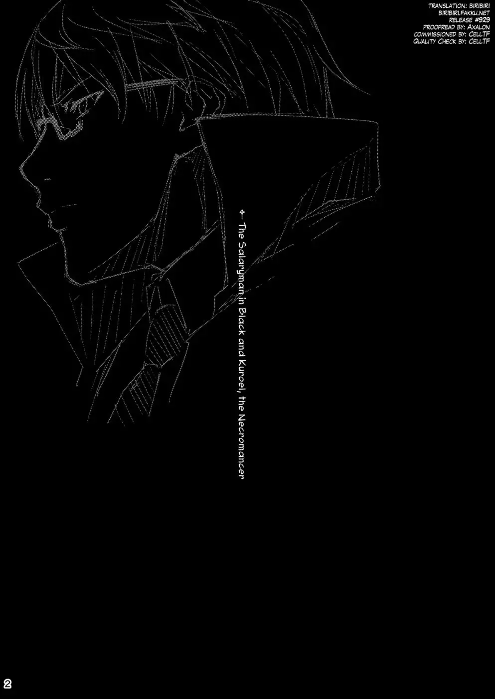 The Salaryman in Black and Kuroel, the Necromancer