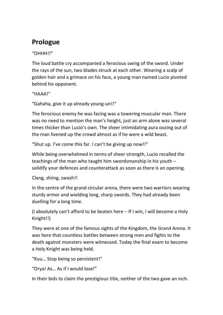 The Submission of the Holy Knight~trapped in a slutty body~