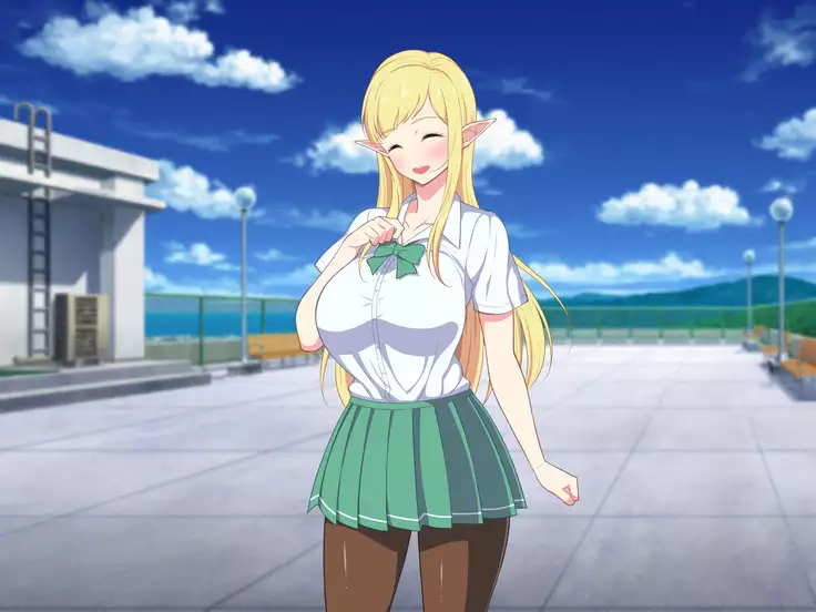 Ryuugakusei wa Dosukebe Bakunyuu JK Elf!