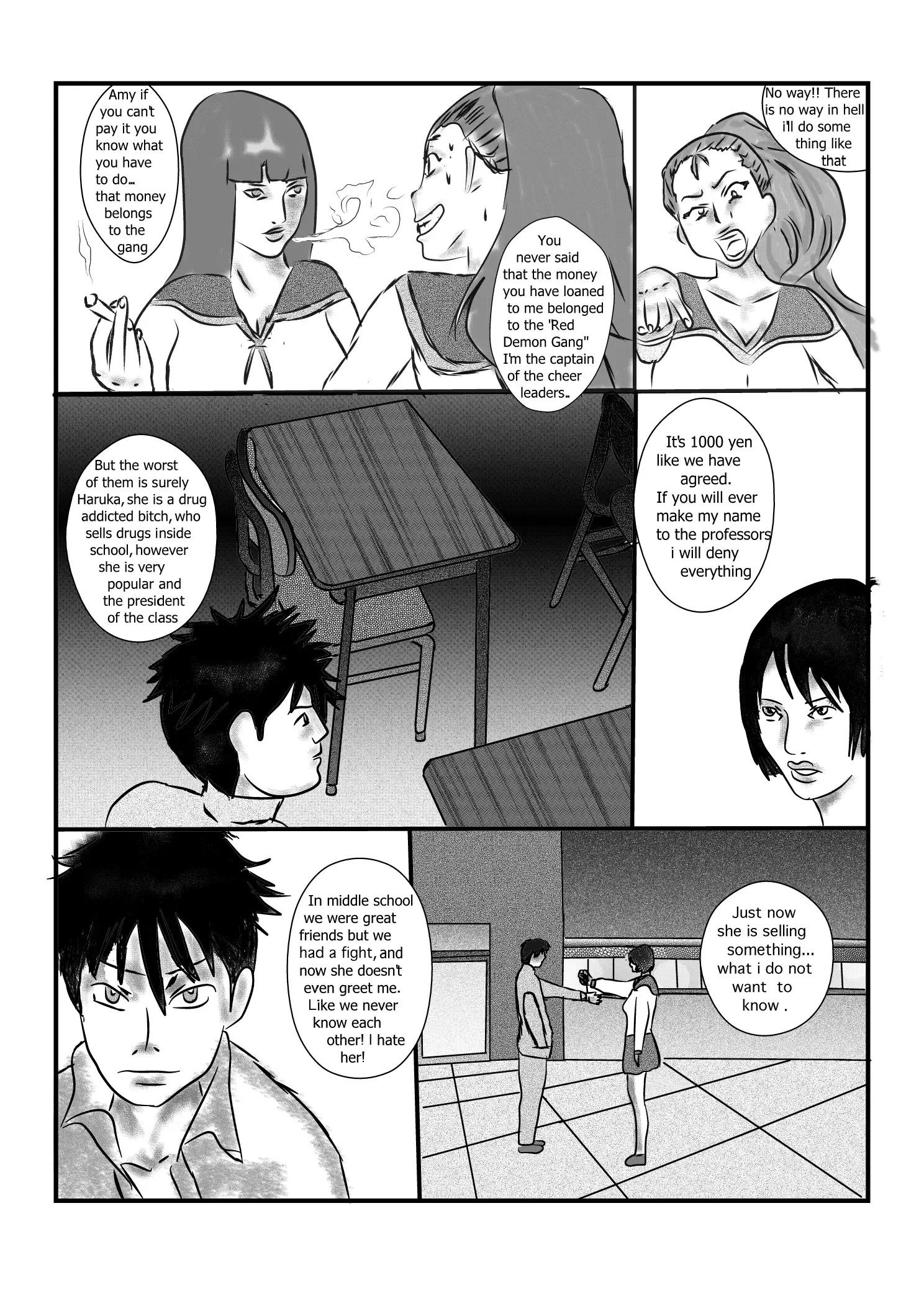 Reika's past Gantz side story