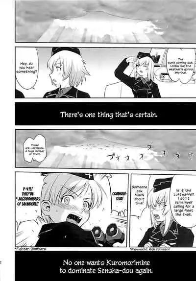 Yukiyukite Senshadou Kuromorimine no Tatakai