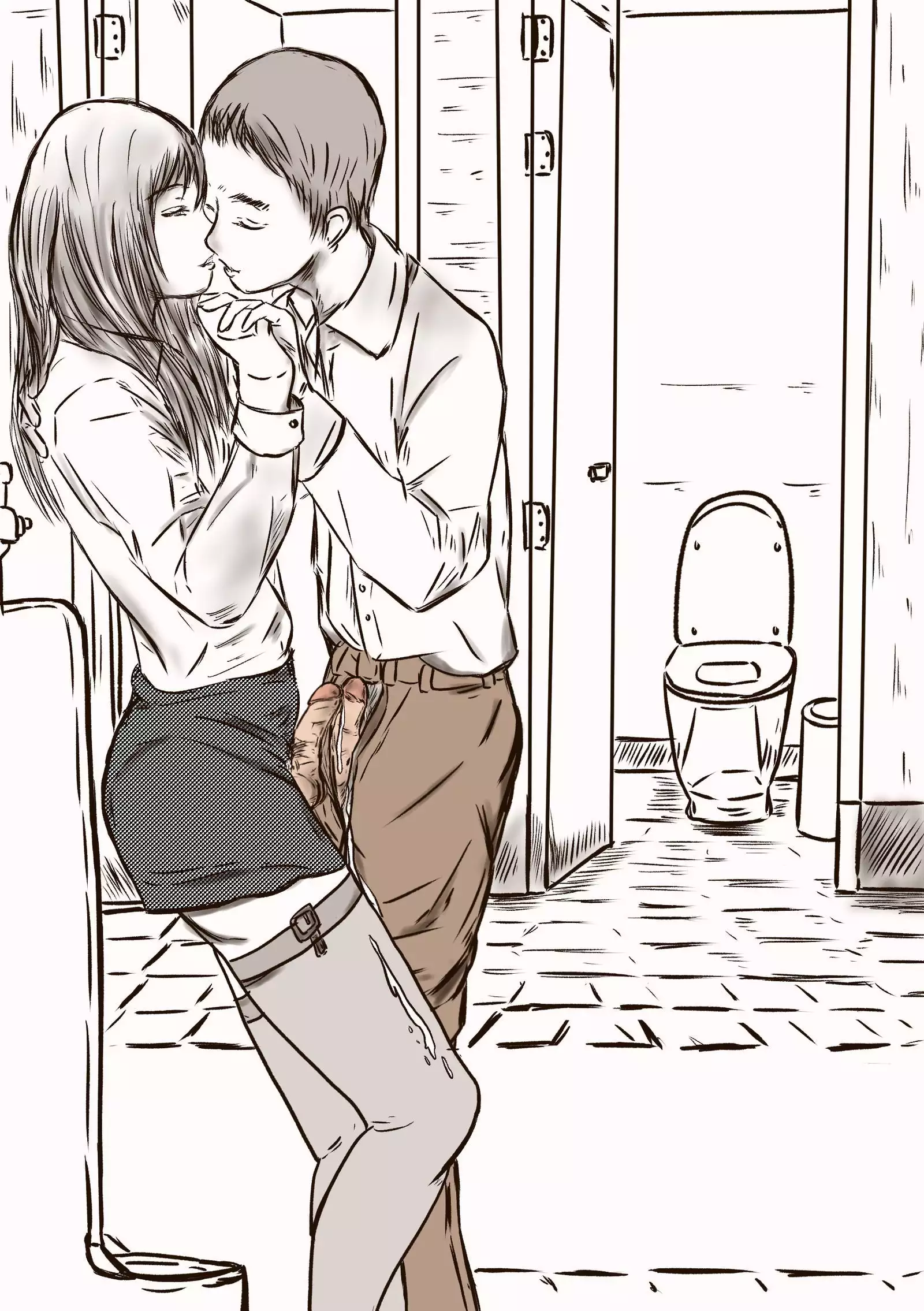 white night with teacher