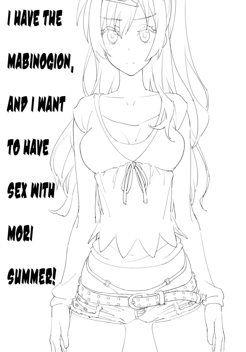 I have the Mabinogion, and I want to have sex with Mori Summer!