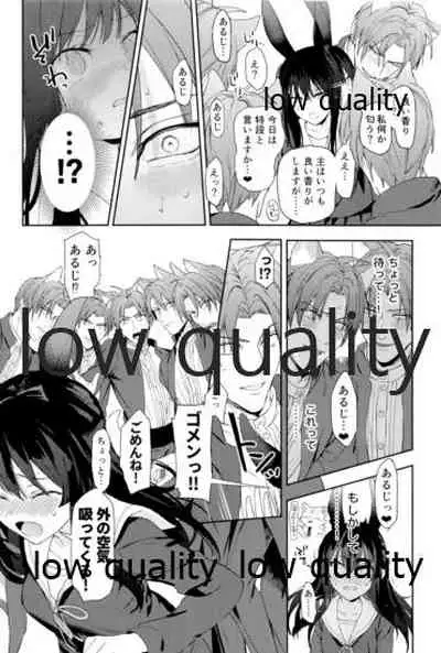 食欲旺盛な忠犬達と