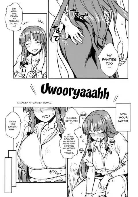 Sakuya-san vs Meiling-san