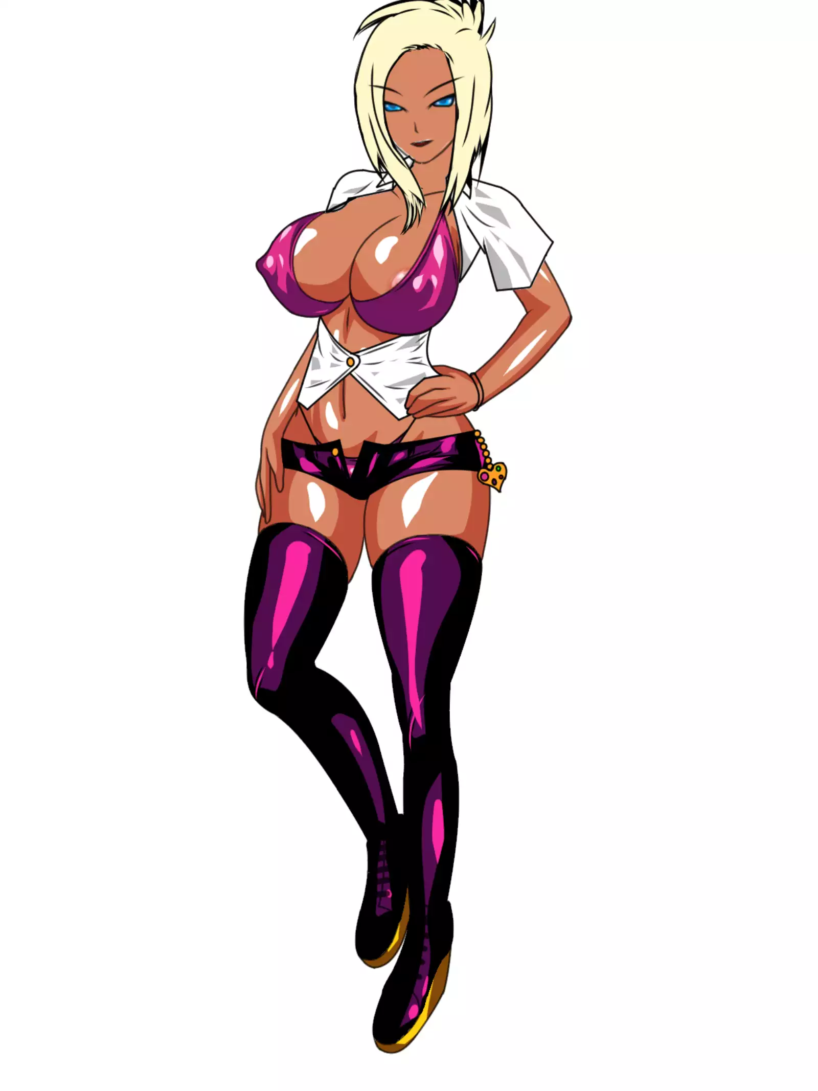 Netotte Harama Seru. - Kyonyu Bitchigyaru wa Kyokon de Soku Ochi -