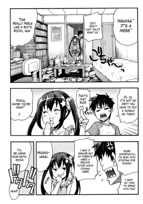 The Sexy, Heart-Pounding Study ~My First Time was Onii-chan Ch. 1