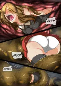 [Mist Night (Arniro)] Hell Of Swallowed: Serena VS Anaconda (Pokémon)