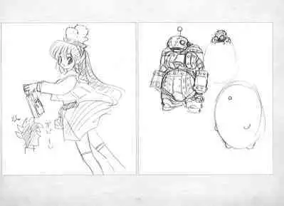 ALICESOFT ORION SCRIBBLES with CROQUIS ULTIMATE EDITION VOL.3 織音計画特別版 ラフ画集