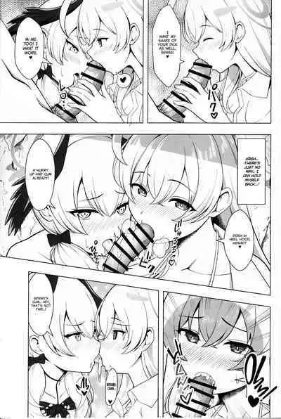 Hanako to Koharu o Mujintou de Haramaseru Hon | Impregnating Hanako and Koharu in a Deserted Island