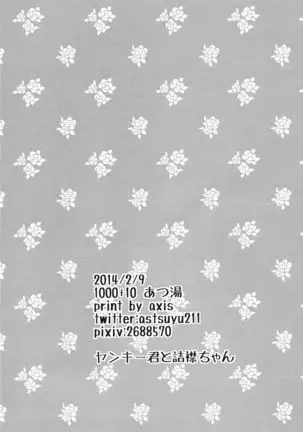 Yankee-kun and Tsuneeri-chan