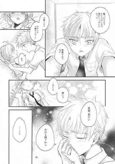 (C96) [Moku. (Yumako, Kaede Sago, Hachimitsu Yu) Suki na Hito to wa 〇〇 Shitai (Cardcaptor Sakura)