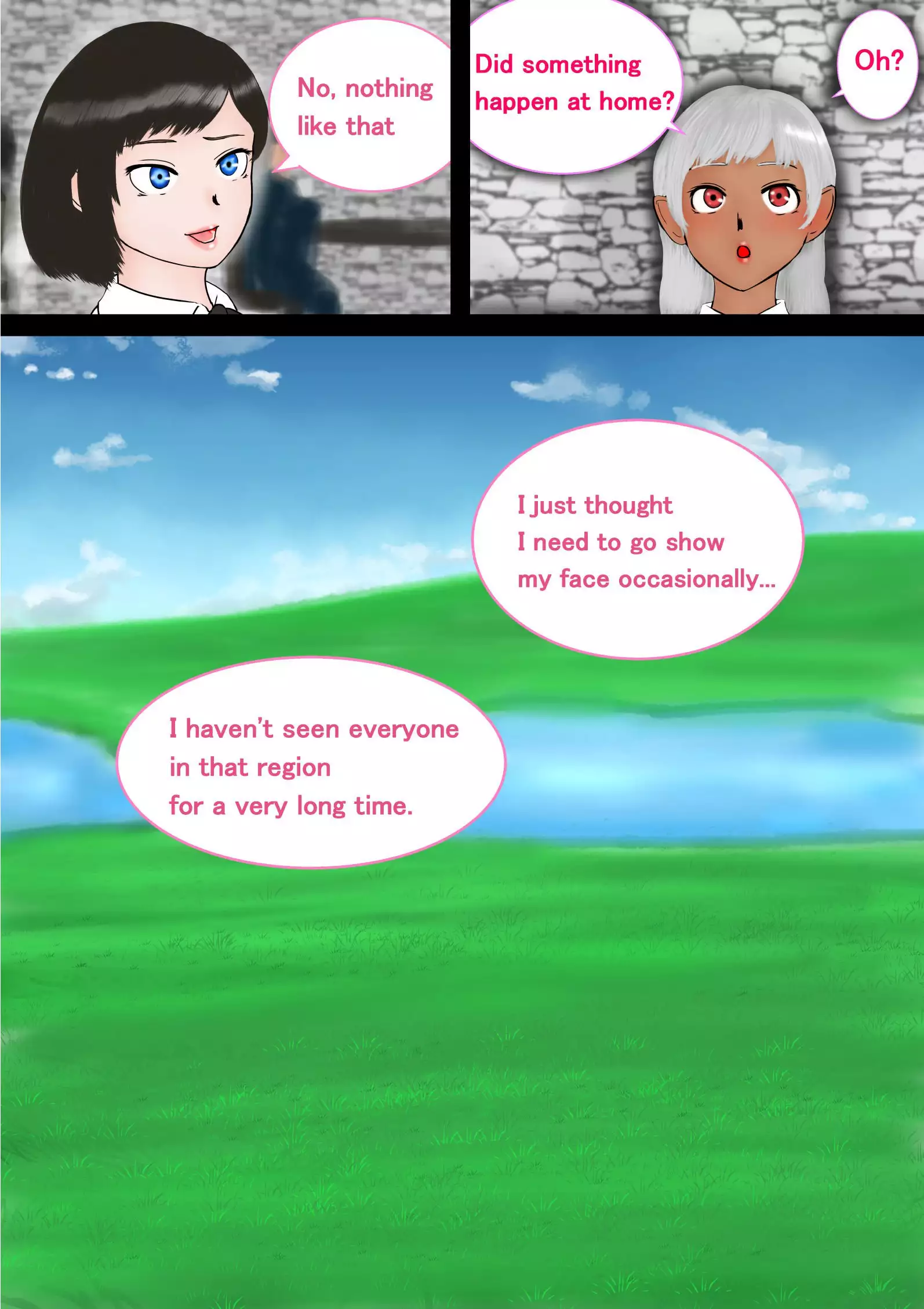 Giant Knockers, Little Witch Chapter 01: Blue sky milking