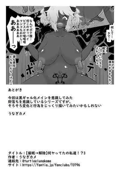 Nan Yatteta no Watashitachi!? 3