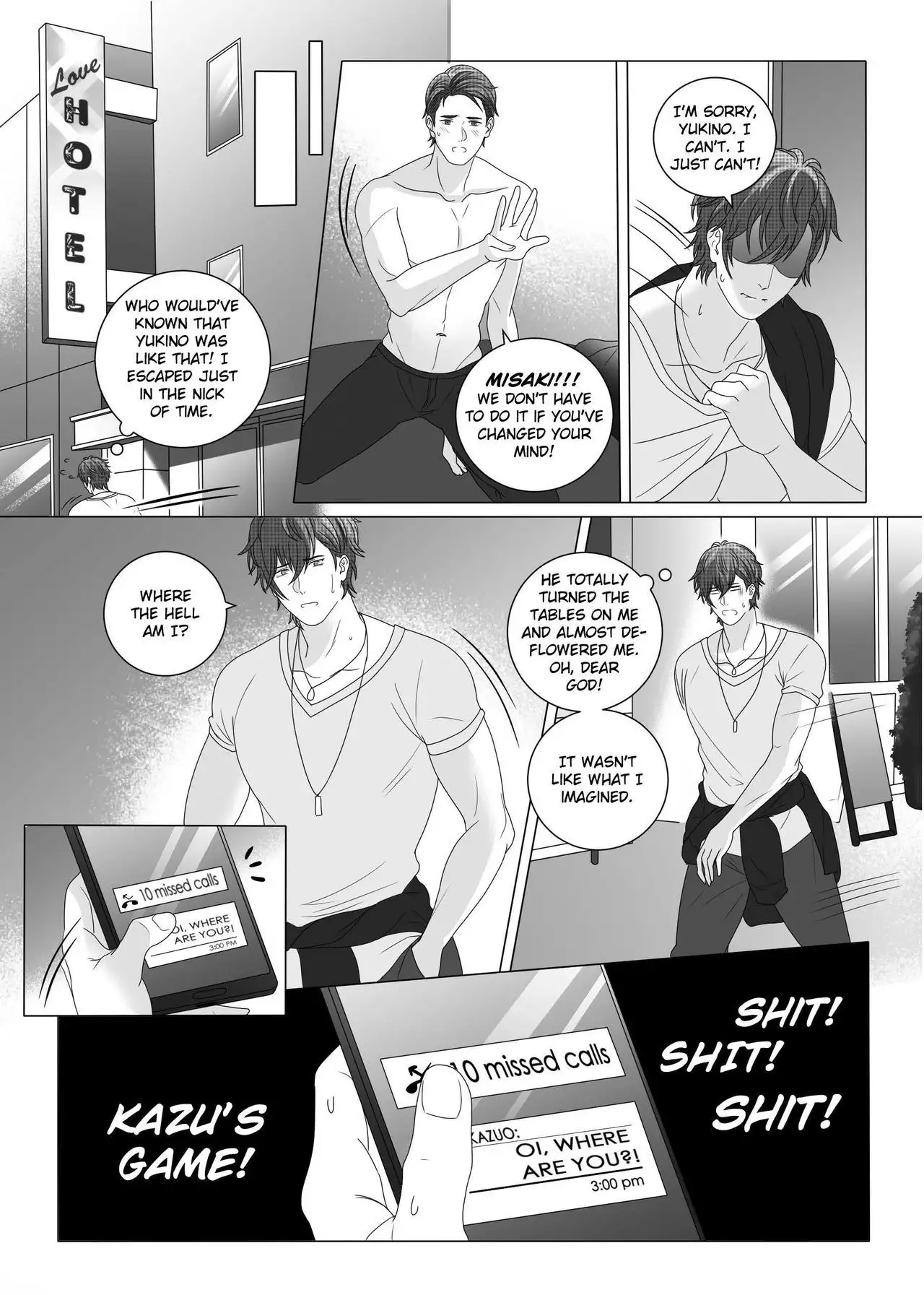 Fujoshi Trapped in a Seme's Perfect Body 3, 4