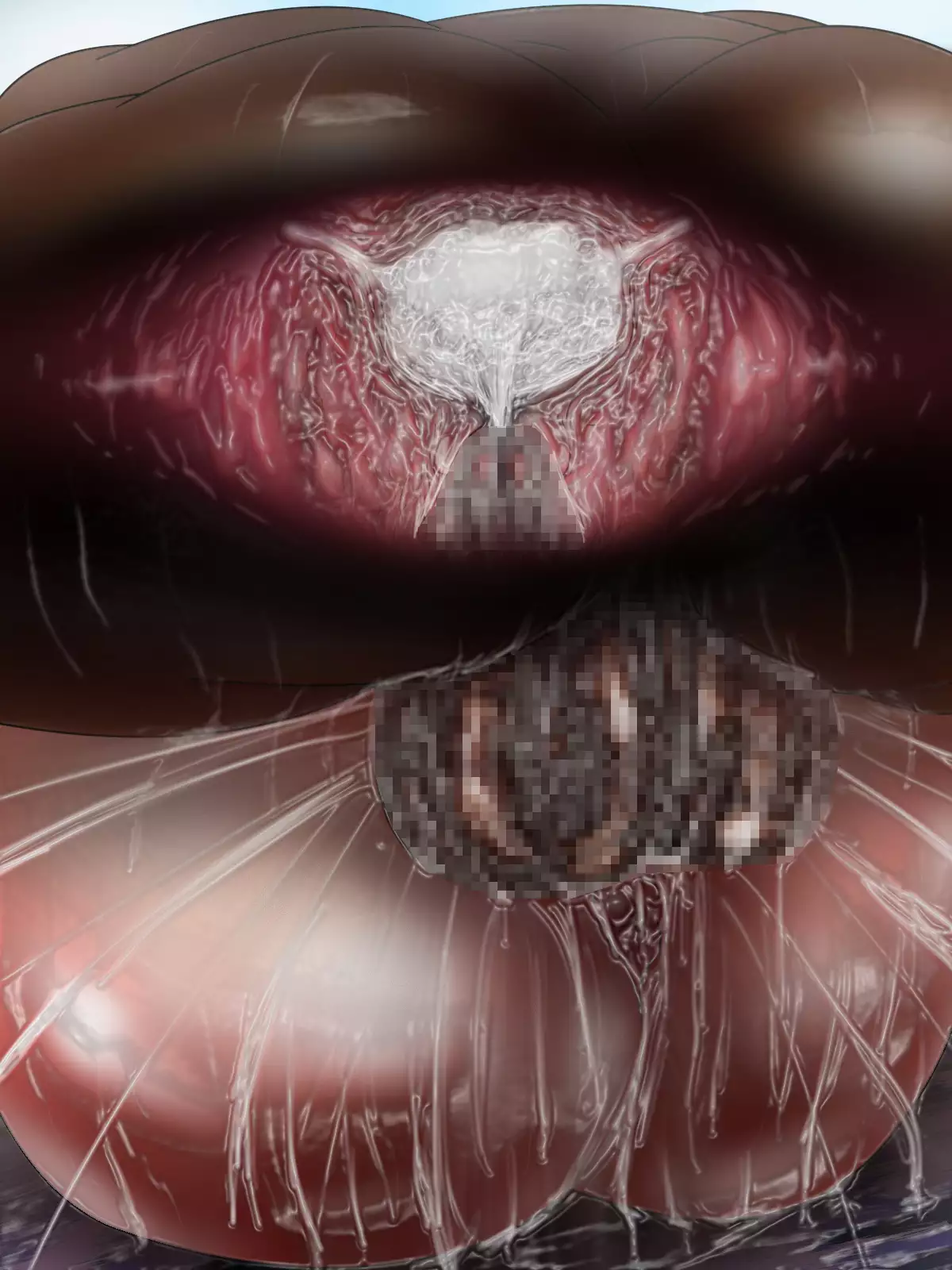 Netotte Harama Seru. - Kyonyu Bitchigyaru wa Kyokon de Soku Ochi -