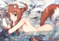 (C89) [Ajisaidenden (Kawakami Rokkaku, Takanashi Rei)] Wacchi to Nyohhira Bon FULL COLOR (Spice and Wolf) [Chinese] [卧槽我真特么不知道怎么瞎JB起名了汉化组X想抱雷妈汉化组]